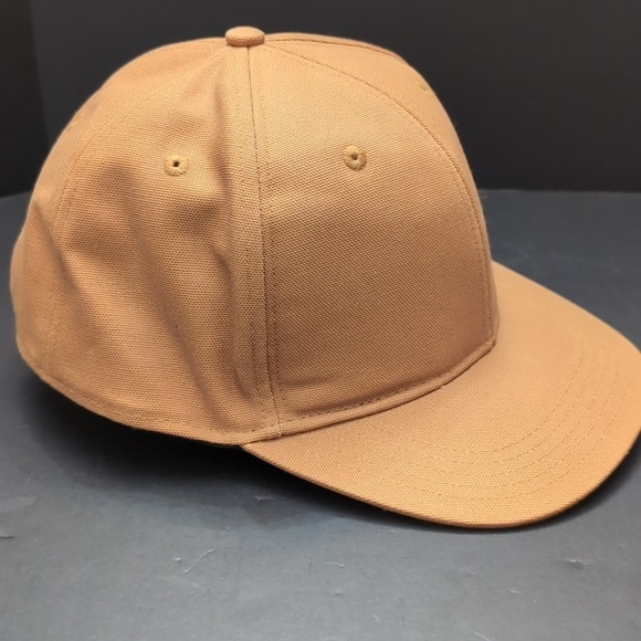 Carhartt Men's Flat Brim Ashland Cap 100% Firm Hand Cotton Duck Cap. - Picture 3 of 6